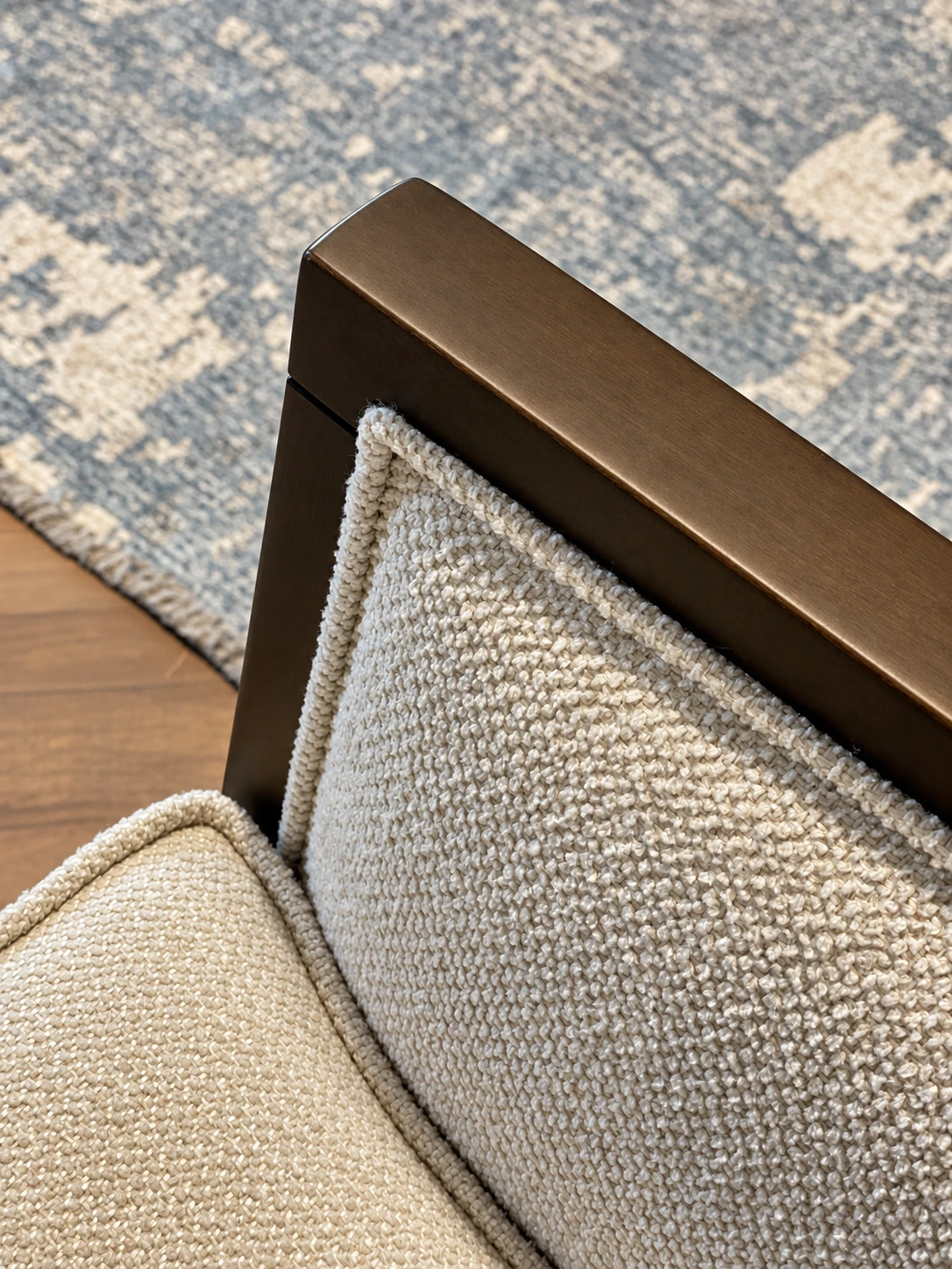 Chair-back detail · Retouched project image