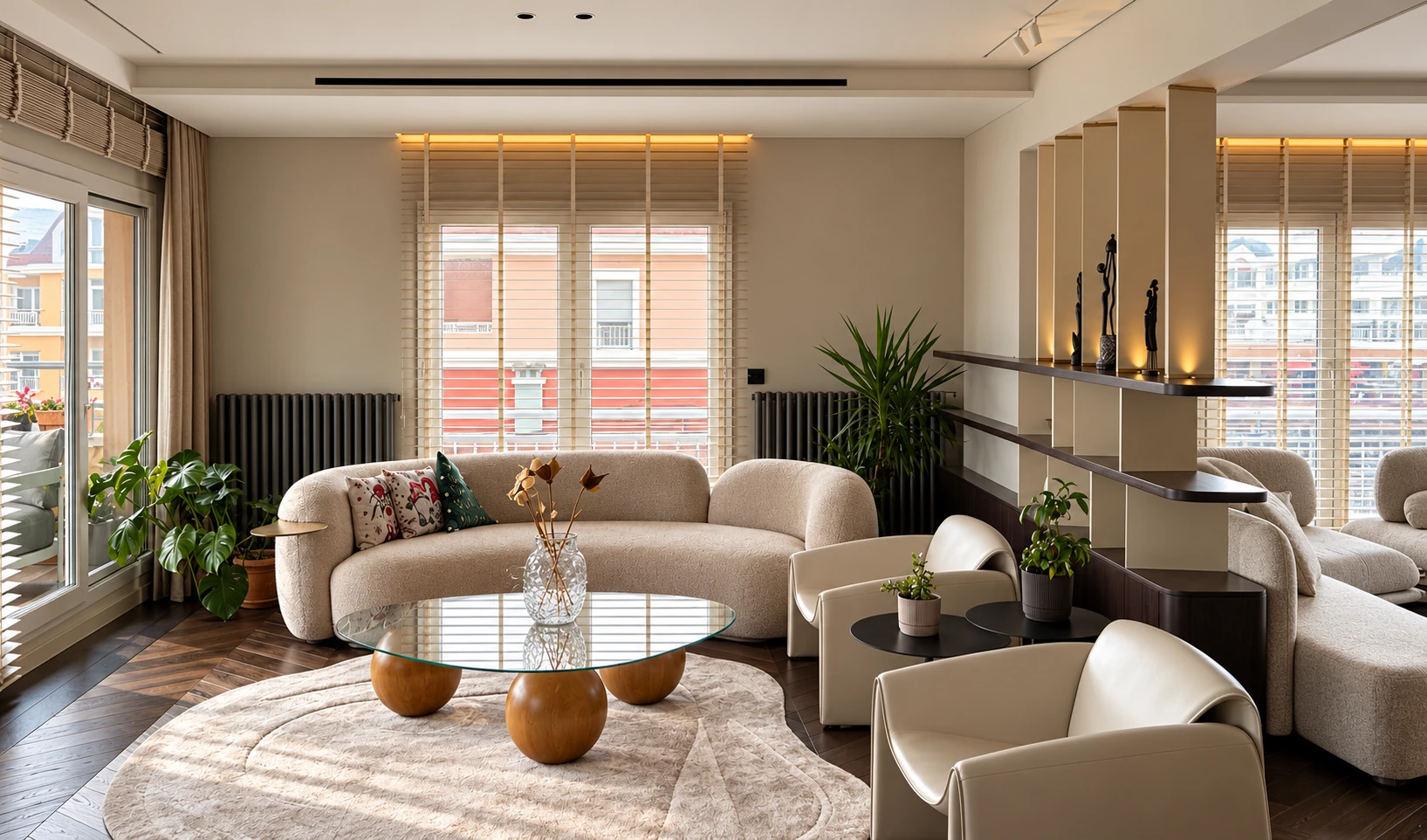 Living arrangement · Retouched project image