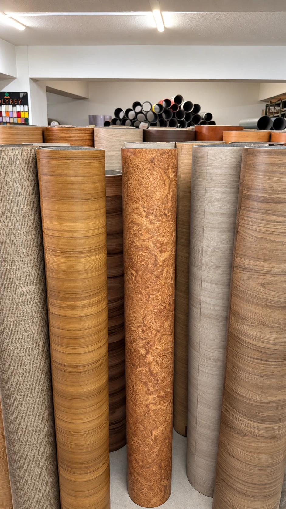 Veneer and finish selection · Retouched project image