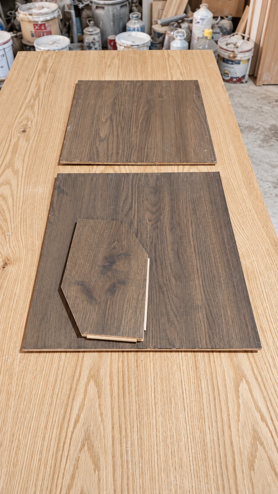Timber finish samples · Retouched project image