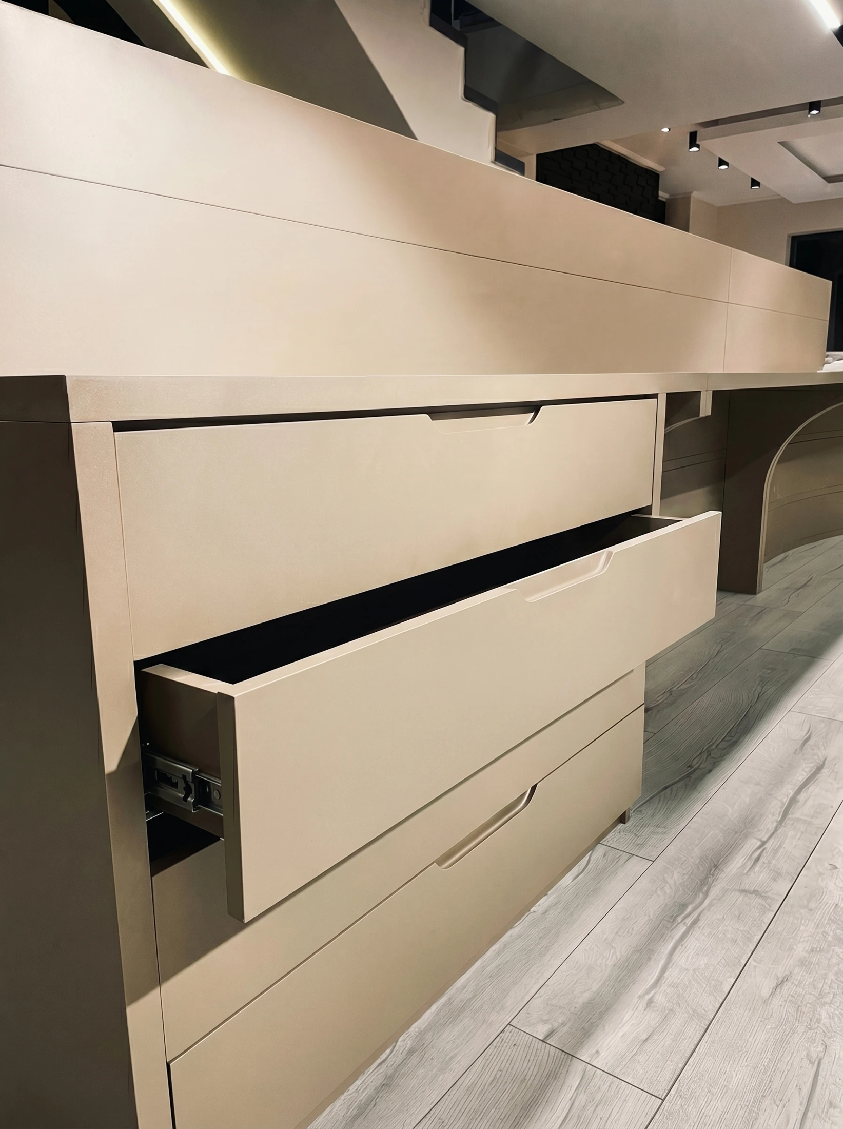 Counter storage · Edited archive image