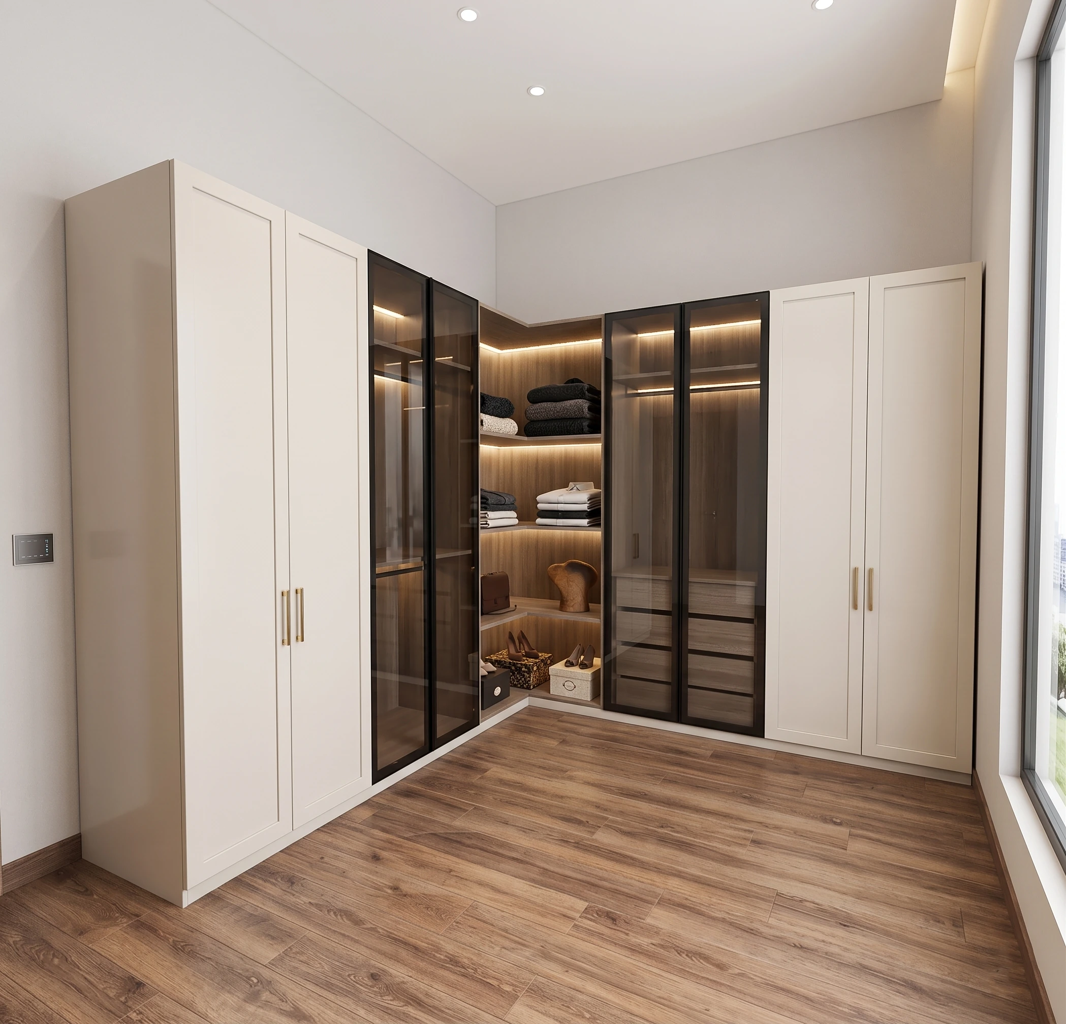 Fitted wardrobe · Edited archive image