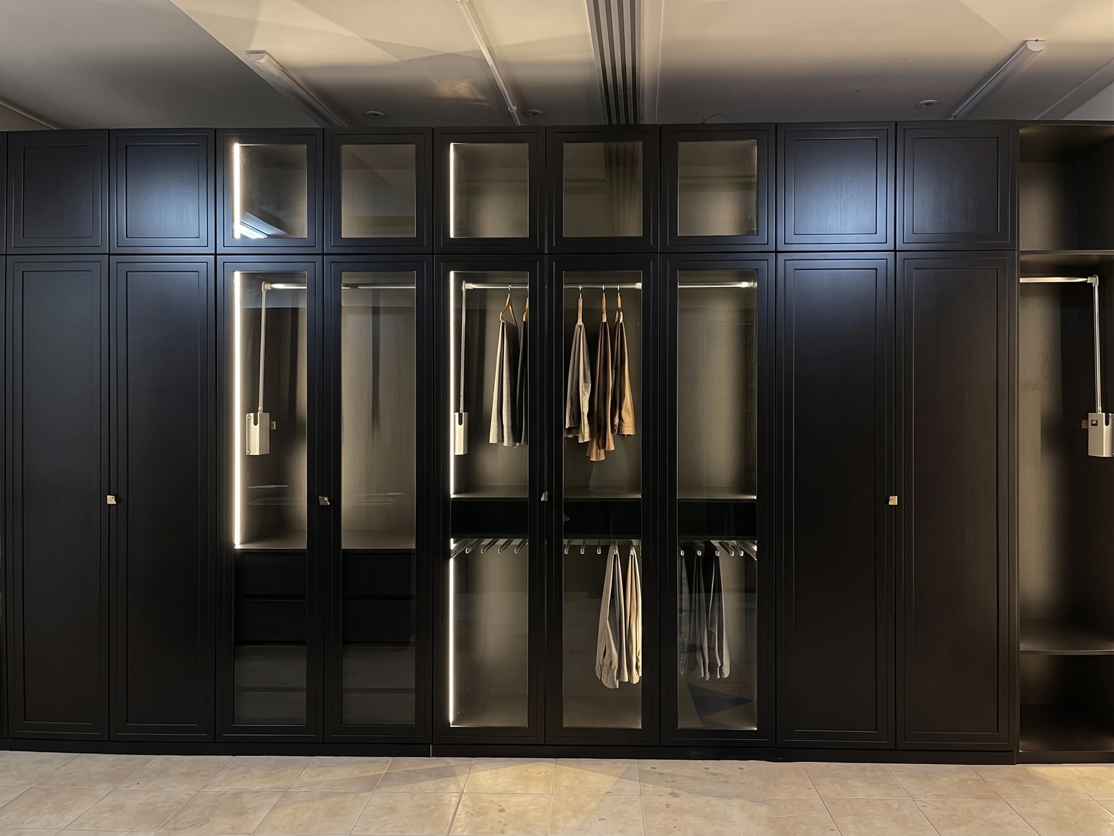 Wardrobe doors · Edited archive image