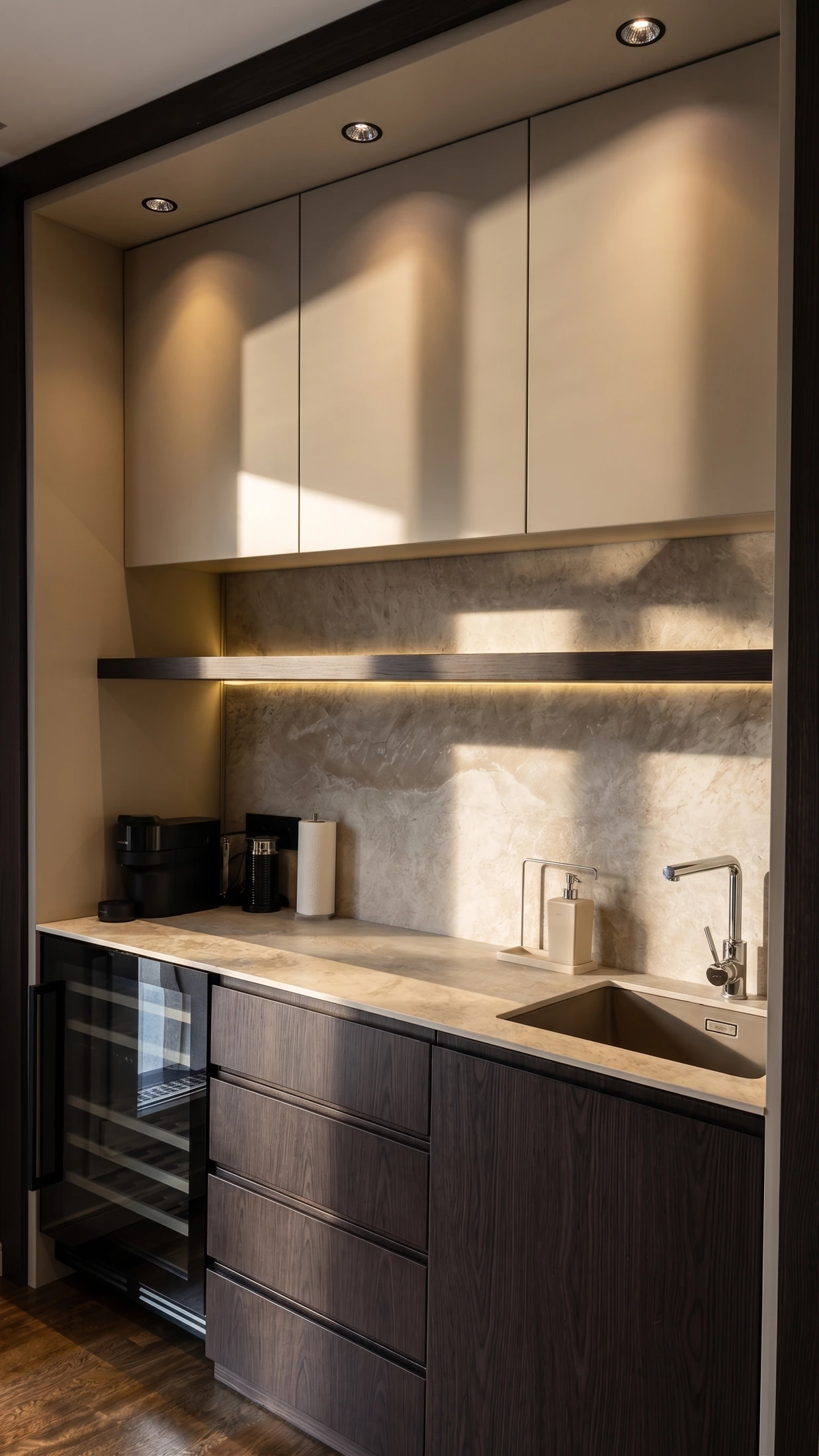 Bathroom finishes · Edited archive image