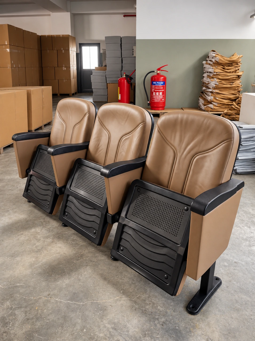 Repeated seating · Retouched project image