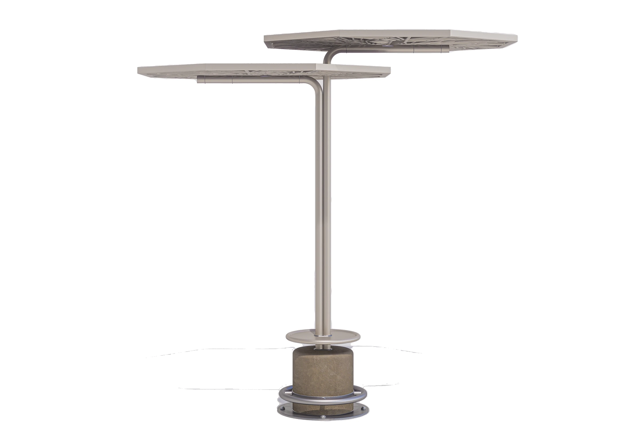 Canopy silhouette · Design visualisation