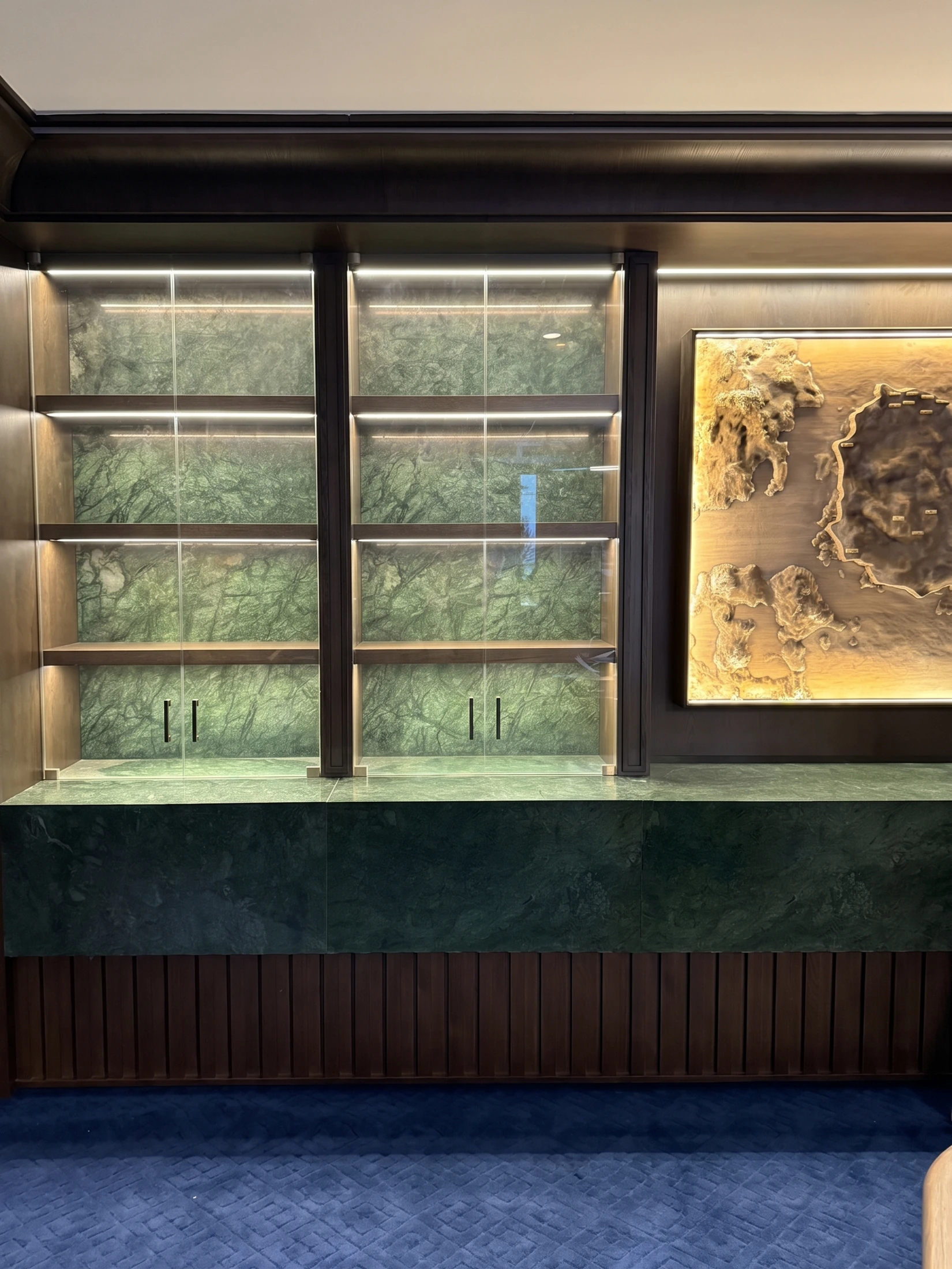 Stone feature wall · Edited archive image