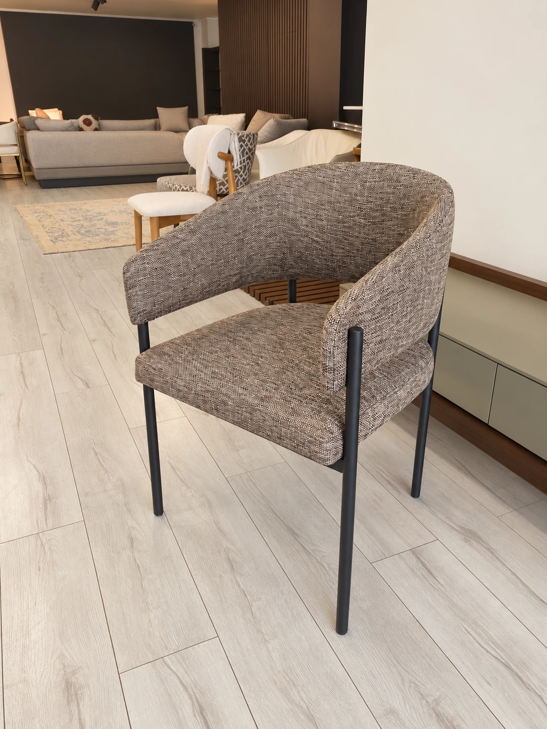 Upholstered chair · Retouched project image